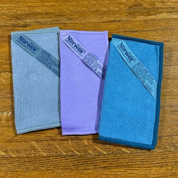 Norwex Mini Microfiber Variety Pack Set of 3 NWT - Picture 1 of 7